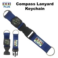 Compass Lanyard Keychain