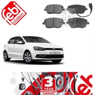 Febi Bilstein Polo IV(9N),(9A4,9A2,9N2,9A6),(9N4) Front Disc Brake Pad - (16998)