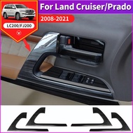 For Toyota Land Cruiser 200 LC200 2008-2021 Car Door inside Handle Cover Interior Decoration  upgrad