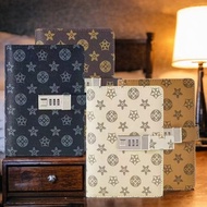 Security Document Book With Password Lock-For Bank Cards Deposit Accounts And Other Financial Docume