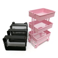 Mini Trolley Floor Storage Rack with Wheels Dollhouse Miniature Furniture Shelf Bookshelf Storage Display Rack Decorate