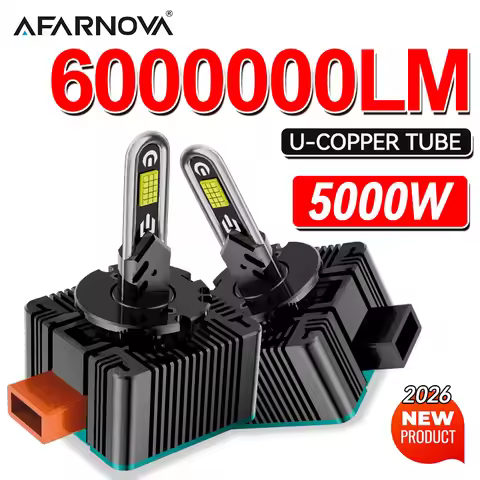 5000W D1S D3S LED Led Xenon HID Kit D2S D4S D3R Car Headlights Bulbs Canbus Auto Lamps Turbo LED For