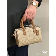 Coach C0ACH C0ACH Coach Carriage Mini Pillow Bag New Style Boston Mini Messenger Bag Shoulder Bag La