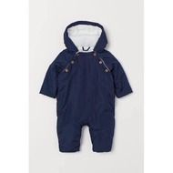 Super hot surplus HM fur-lined body warmer set for babies 0-9m C3288 [Keinnier] X09-091