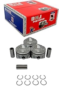 DNJ P4311.20 Oversize Piston Set for 2014-2021 Ford EcoSport Fiesta Focus 1.0L L3 12V DOHC 999cc