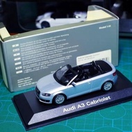 Audi Original Model 1/43 Audi Audi Audi A3 Cabriolet Silver