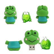 Creative cartoon frog, cute and unique little frog u Disk16g Mini storage USB drive32g 64g 128g