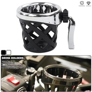 Chrome Drink Holders Black Water Cup Bracket Mount Kit Fits For Honda Gold Wing GL1800 Goldwing GL15