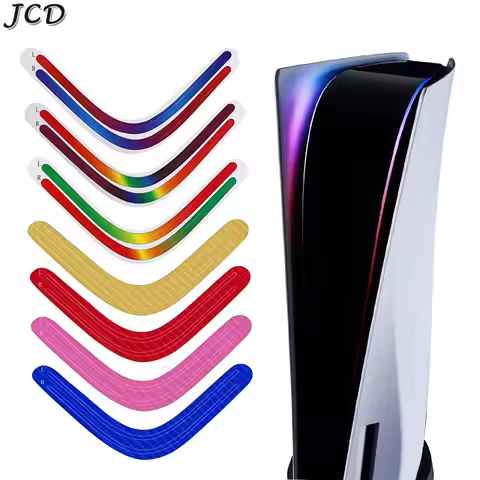 JCD For PS5 Host Light Bar Rainbow Gradient Sticker Self Adhesive Decals LED Lightbar For PS 5 Game 