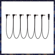 (GCFK) Electric Guitar Effect Pedal Daisy Chain Power Supply Cable 9V DC 1A Multi-Interface Connecti