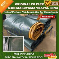 4ft x 6ft ORIGINAL S-400 MARUYAMA RUBBERIZED CAN LAST UP TO 10 YEARS TRAPAL TOLDA LONA TARPAULIN - O