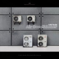 [訂購] 1∶64 模型 窗口式/商用冷氣機 場景補品 微縮模型擺件