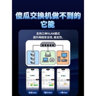 Firewing Gigabit Switch 4/5/8 Port 16/24 Port Network Splitter Broadband Light Cat Router Converter 