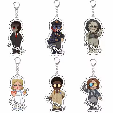 For Outlast Acrylic KeyChain Hendrick Leland Dorris Franco Otto Arora Peripherals Backpack Accessori