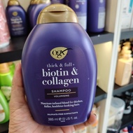 Hot Sale#ogx Morocco Shampoo US Biotin Collagen Tough Shampoo Imported Original10mj
