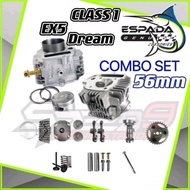SPEC 56 Espada combo set block 56mm + head racing 23/27 CLASS1 WAVE100 EX5 DREAM KRISS100 MR1 EBONUS