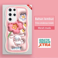 Jinouwe Samsung A71 S20 PLUS S21 FE Note 10 20 Plus S22 ULTRA 5G Phone case Cinnamon Pattern roll 3D