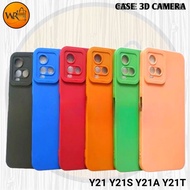 Vivo Y21 Y21S Y21T Y21A Candy Macaron Pro Camera Softcase Casing