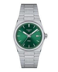 Tissot PRX 35 mm. ทิสโซต์ พีอาร์เอ็กซ์ สีเขียว T1372101108100 นาฬิกาผู้หญิง