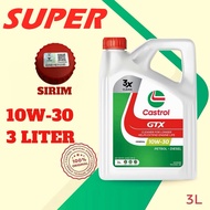CASTROL GTX 10W-30 3 LITER ORIGINAL （SIRIM）