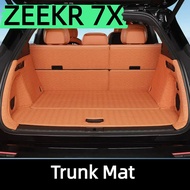 ZEEKR 7X Trunk Mat Fully Surrounded Trunk Mat Car Dedicated Three-Dimensional Waterproof Mat