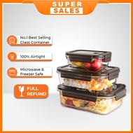 ANMAI Shanghai Airtight Food Storage Container Microwave Safe Lunch Box Tupperware Bekas Makanan 饭盒