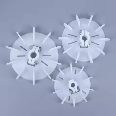 * Plastic Motor Fan Blade Adjustable Motor Cooling Fan Motor Fan Vane High Temperature For Hydraulic