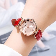 TRILLION ID Jam Tangan Wanita JW-48 MODAIYA BULAT Tali Kulit Premium -Jam Tangan Wanita Fashion Kore