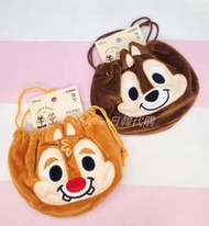 現貨 韓國大創 迪士尼 奇奇蒂蒂 松鼠 束口袋 收納袋 化妝袋 收納包 化妝包