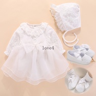 Christening Dress for Baby Girl White Tutu Dress for Baby Girl Baby Clothes for Girl Baby Dress for 