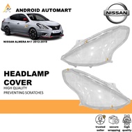 NISSAN ALMERA N17 2012-2019 HEADLAMP COVER HEADLAMP LENS HEADLIGHT COVER HEADLIGHT LENS