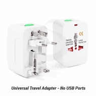 Universal Compact Travel Adapter Wall Plug with USB PD ports