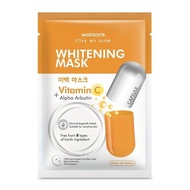 WATSONS Love My Glow  Whitening Capsule Mask 1S - Vitamin C + Alpha Arbutin Free From 8 Types Of Har