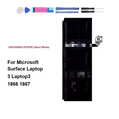 Fast Shipping 6041mAh Tablet Battery G3HTA052H DYNT02 Short Wires For Microsoft Surface Laptop 3 186