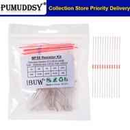 100pcs=10value*10pcs NTC Thermistor Resistor Kit NTC-MF58 1K 2K 5K 10K 20K 50K 100K 200K 500K 1M  +/