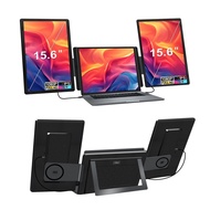 S9H 15.6 Inch Dual Portable Monitor Laptop Screen Extender FHD IPS USB-C Foldable Dual Extended Disp
