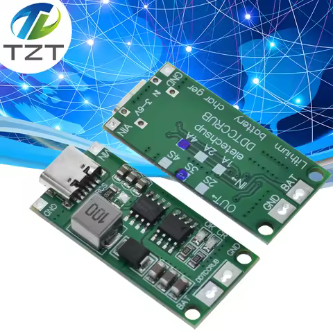 Multi-Cell 2S 3S 4S Type-C To 8.4V 12.6V 16.8V Step-Up Boost LiPo Polymer Li-Ion Charger 7.4V 11.1V 