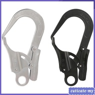 [CUTICATEMY] Locking Snap Hook Self Locking Carabiner Hardware Alloy Steel Heavy Duty Sturdy Clip Sp