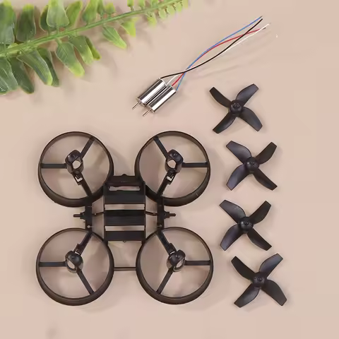 Easy-Assembly JJRC H36 Eachine E010 Furibee F36 Mini RC Drone Kit, 65mm Wheelbase, 4Pcs 615 Motors &