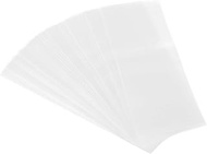 PATIKIL Pack of 250 Perforated Film PVC Shrink Tape for Caps 3.23 to 3.35 Inches 135 x 50 mm Clear