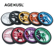 Aceoffix Bike Ezwheel Easy Wheels Easywheels 70mm Rollers Use For Brompton Pline Tline Folding Bike
