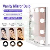 (USB PLUG) 3Color Make Up Light Vanity Mirror Bulb-10bulb / 14bulb