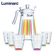 Luminarc Pitcher Set/Pitcher Set/Pitcher and Glass/Luminarc Pitcher/Pitcher Glass/GlassSET