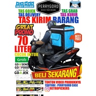 70 LITER COLOR DELIVERY BAG biru