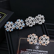 Chanel CC Stud Earrings 繁花耳环