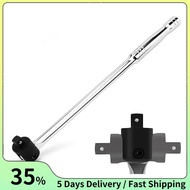 -V Steel Breaker Bar 1/2 Inch Drive Silver Accessories
