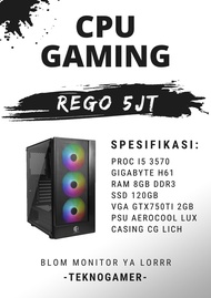 PAKET PC GAMING INTEL CORE I5 3570 | GTX 750Ti |RAM 8GB | SSD 120GB