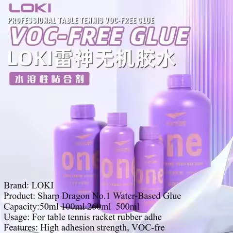 LOKI Glue Professional Inorganic Glue Table Tennis Racket Ping Pong Bat Paddle Rubber 50/100/260ml r