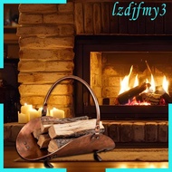 [Lzdjlmy3] Firewood Rack, Log Stacker Stand Firewood Log Rack, Iron Storage Bracket, Wood Stand Hold