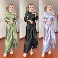 Women's Games Drees Wnita Elegant Gamks Contemporary Gsmis Invitation Party Gamus Muslim Plain Baju 